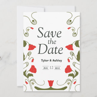 Arts and Craft Boho Elegant Wedding Invitation
