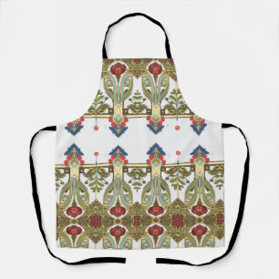 Arts & Crafts Craftsman- und Mission-Stil floral Schürze