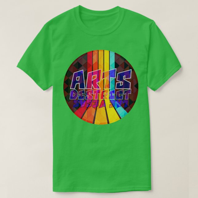 Arts District Las Vegas Rainbow T-Shirt (Design vorne)