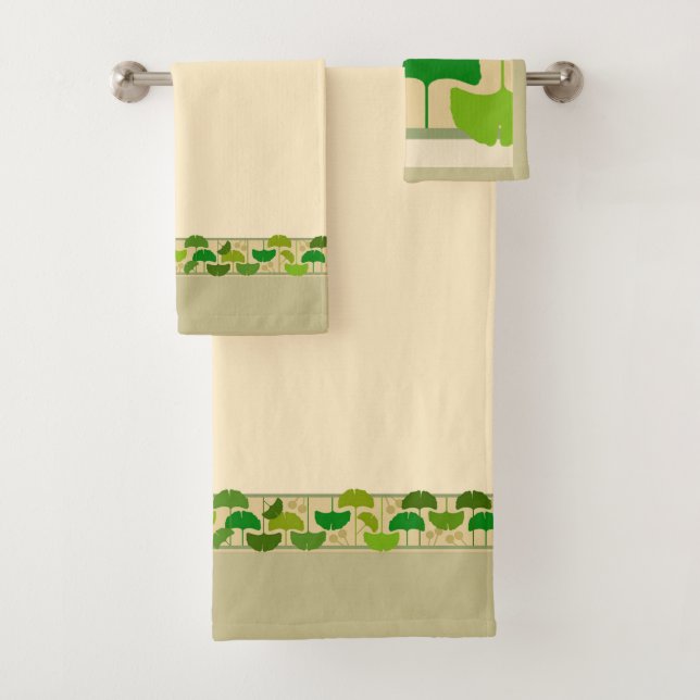 Arts et motif géométrique de Ginkgo de métiers (En situation)