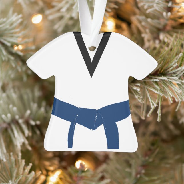 Arts martiaux Ceinture bleu foncé Uniforme (Arbre)