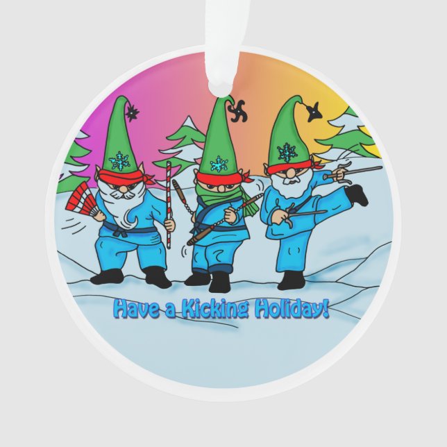 Arts martiaux Karate Elves Ornement (devant)