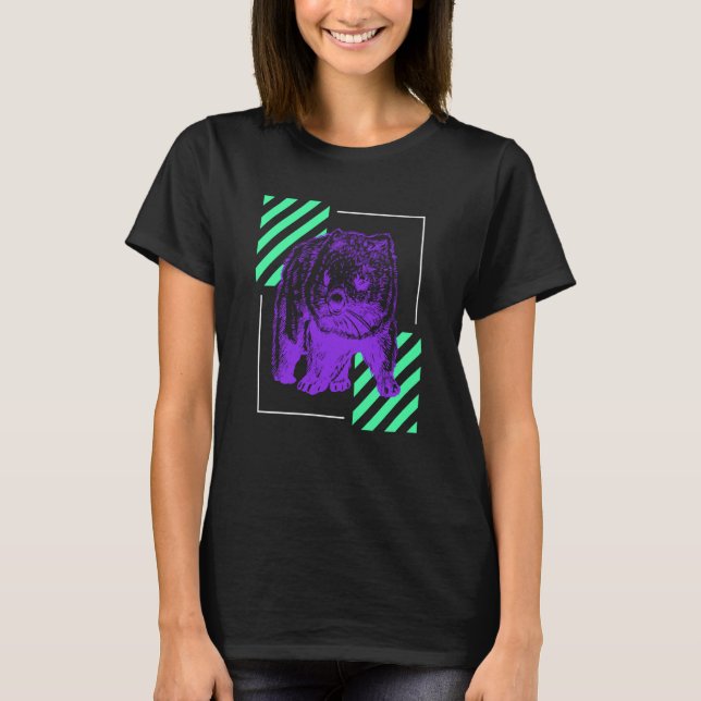 Arts Wombat Niedlich Rodent Australian Wombat T-Shirt (Vorderseite)