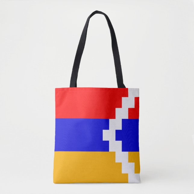 Artsakh (das Bergkarabach) Flagge Tasche (Vorderseite)