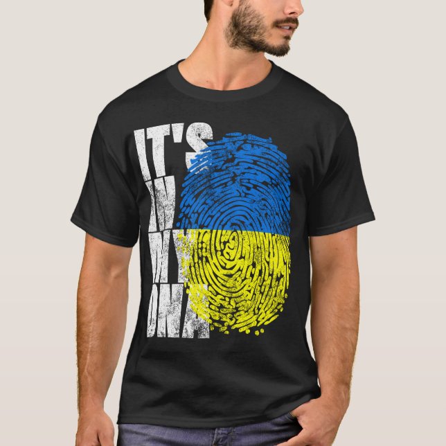 Artsakh in meiner DNA - Proud-Artsakh-Flagge für A T-Shirt (Vorderseite)