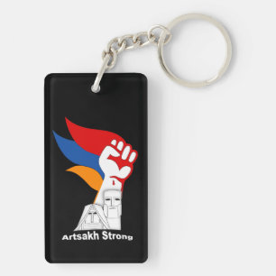 Artsakh Porte - clé acrylique solide