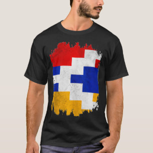Artsakh Strong Verteidiger Artsakh Armenia Flag Pr T-Shirt