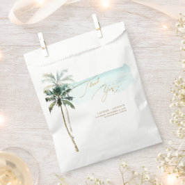 ArtsApp Chic Tropical Paradise Wedding Geschenktütchen