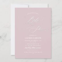 ArtsApp Elegant Calligraphy Dusty Pink Baby