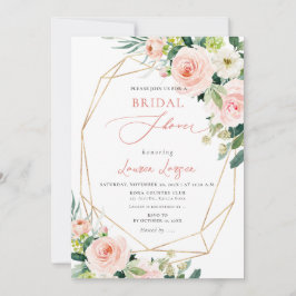 ArtsApp H2 Blush Pink Roses Brautparty Einladung