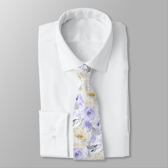 ArtsApp H2 Dusty Lila Rose Hochzeit Krawatte (Gebunden)