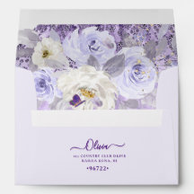 ArtsApp H2 Ombre Lila Sparkling Quinceanera