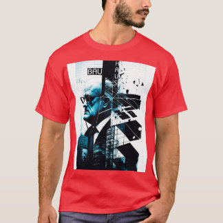Artsy Architektur 12 BlW T-Shirt