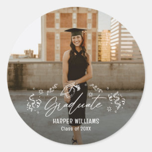 Artsy Doodles Graduation Stickers Enveloppe Sceaux