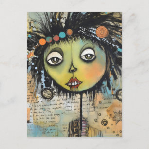 Artsy Ladies 7 Postkarte