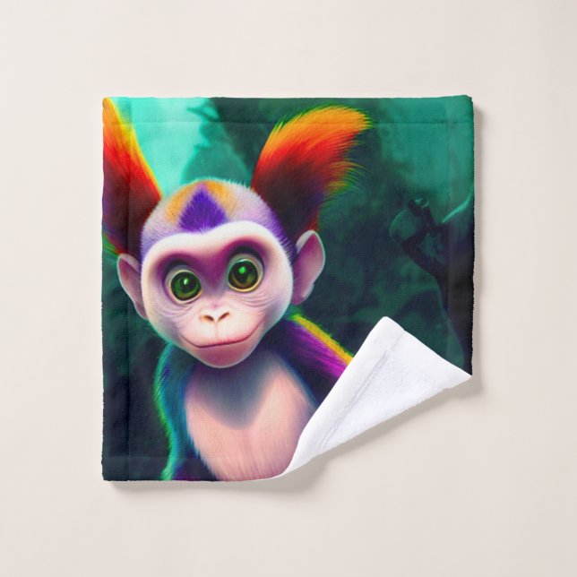 Artsy Monkey (Gant de toilette)