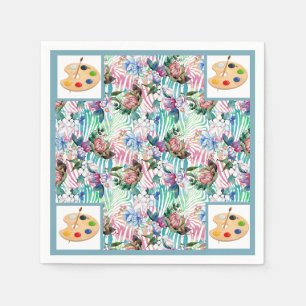 Artsy serviette