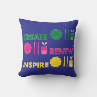 Artsy Spring Knolling Pillow Kissen