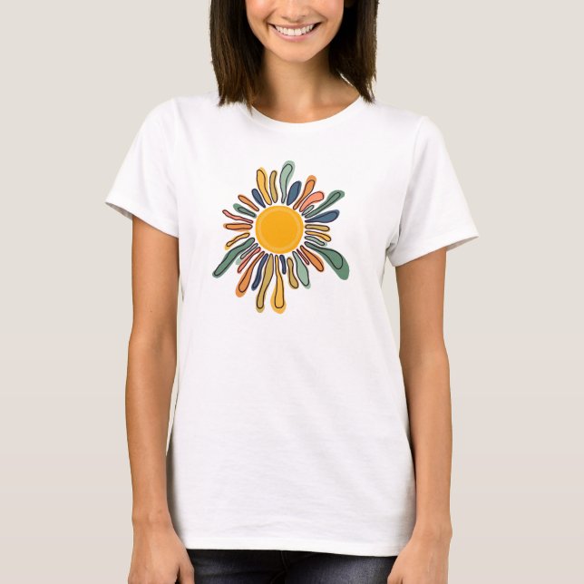 Artsy Sunshine T-Shirt (Vorderseite)