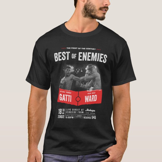 Arturo Gatti vs Micky Ward Boxing Shirt Classic T- (Vorderseite)