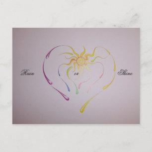 Artwork 011, Regen ... Postkarte