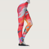 Artwork Acrylique Palette Abstraite | Legging