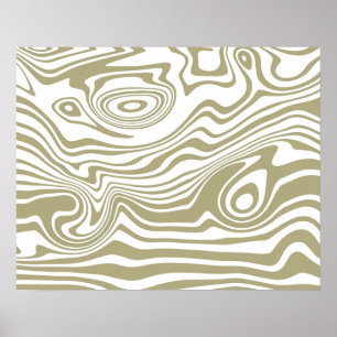 Artwork aus abstraktem Marmor   Poster