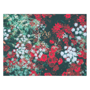 Artwork des Fleurs sauvages rouges Vintages  Nappe