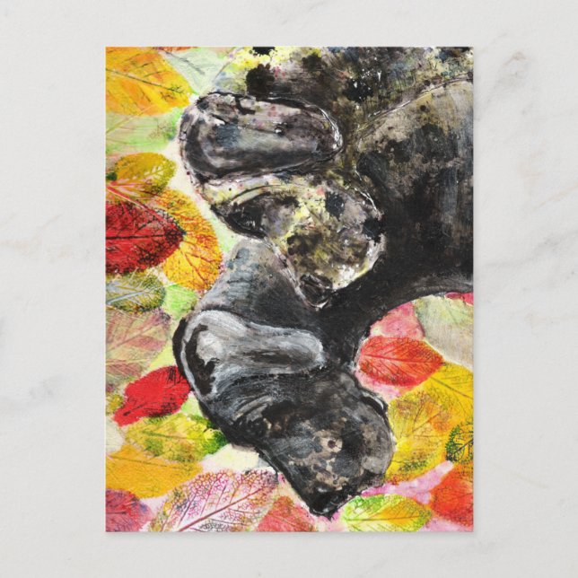 ARtwork Große Dane-Hunde Postkarte (Vorderseite)