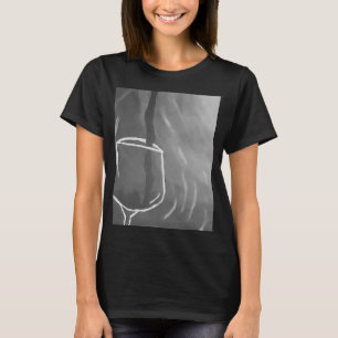 Artwork Wein für Happy Hour Cocktail T-Shirt