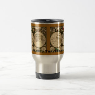 Arty Old World Carte Voyage Mugs