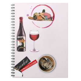 Arty Valentine Gift Collection- Decadent Noir  Notizblock