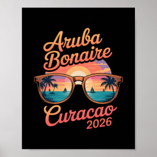 Aru Bonaire Curacao Familienkreuzfahrt Freunde 202 Poster