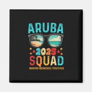 Aru Squad 2025 Urlaub Freund Familie Passende Gro Magnet
