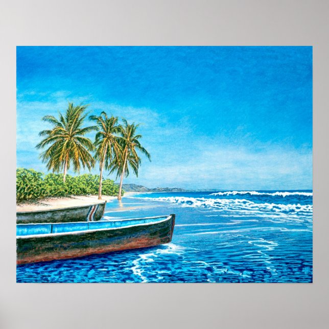 Aruba Art Print Poster (Vorne)