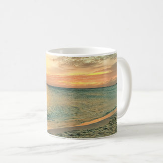 Aruba Beach Coastal Sunset Kaffeetasse