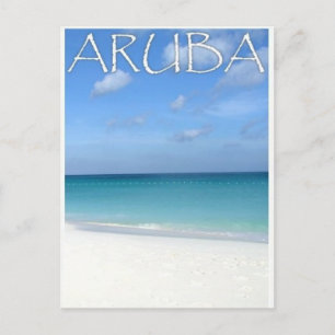 Aruba Beach Postkarte