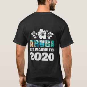 Aruba Best Vacation Ever 2020 Souvenir Geschenk T-Shirt