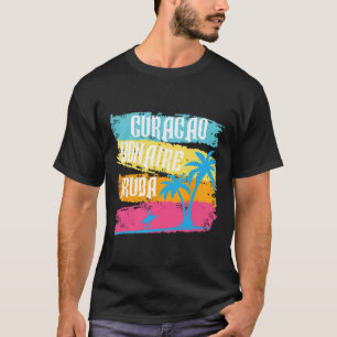 Aruba Bonaire Curacao Urlaub Karibische Inseln S T-Shirt