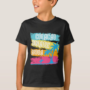Aruba Bonaire Curacao Urlaub Karibische Inseln S T-Shirt