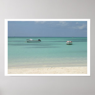 Aruba-Boote Poster