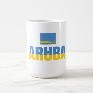 Aruba Clear Bag Karibik Stadionfertig Kaffeetasse