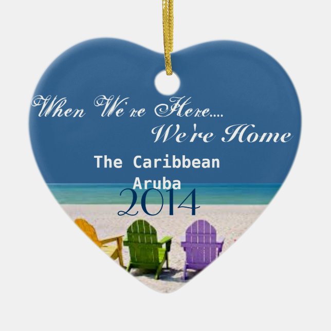 ARUBA, DIE KARIBISCHE KERAMIK ORNAMENT (Vorne)