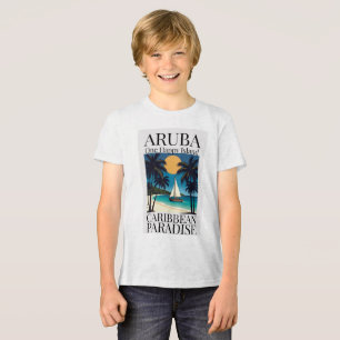 Aruba Eine Glückliche Insel Tri-Blend Shirt