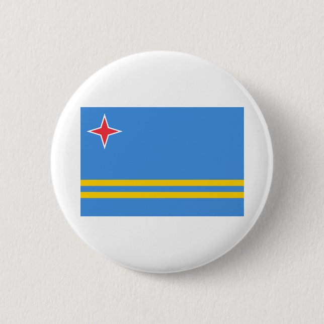 Aruba Flag Button (Vorderseite)
