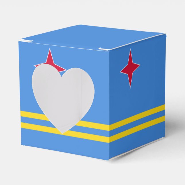 Aruba-Flagge Geschenkschachtel (Vorderseite)
