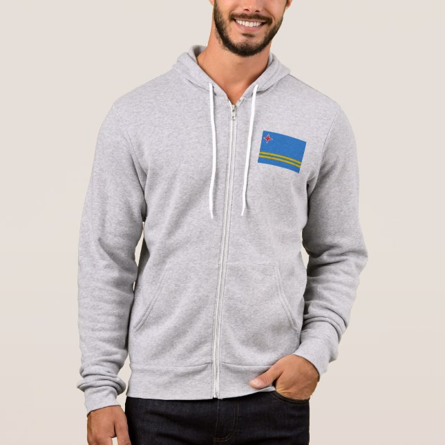 Aruba-Flagge Hoodie (Vorderseite)