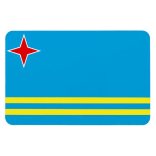 Aruba-Flagge Magnet