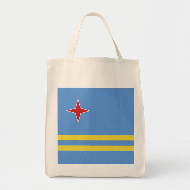 Aruba-Flagge Tragetasche (Vorne)