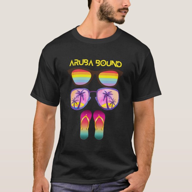 Aruba-Grenze T-Shirt (Vorderseite)